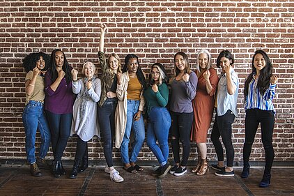 Workshops und Vorträge mit einer Gruppe internationaler Frauen